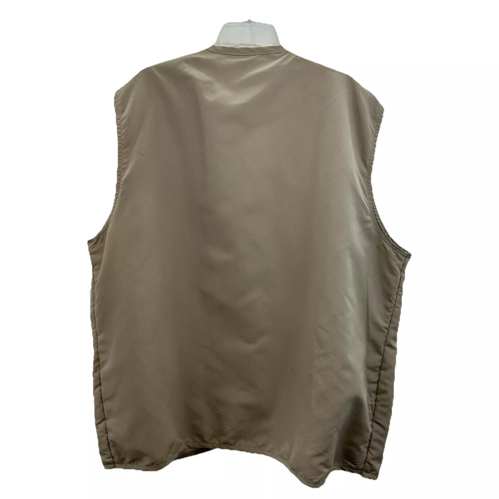 Haband Travelers Fishing Vest Adult XXL Outdoor Sport Utility Beige - Picture 2 of 5